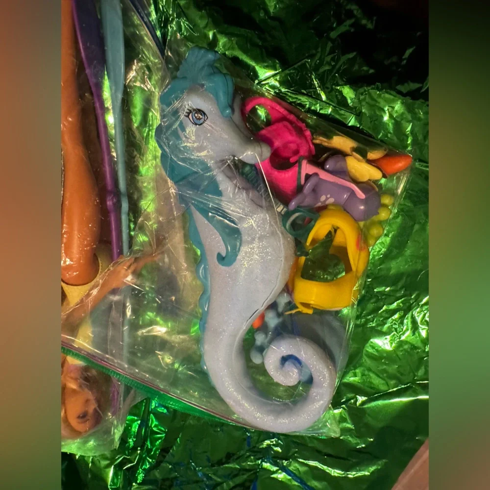 Barbie aquatic & sea life collection Dolphin, seahorse, octopus
